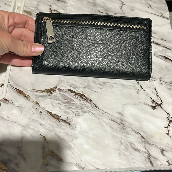 NWT Black Kate Spade ♠️ Wallet - Picture 3 of 3